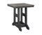 Berlin Gardens Garden Classic 28" Square Bar Table with Hammered Top