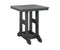 Berlin Gardens Garden Classic 28" Square Bar Table with Hammered Top