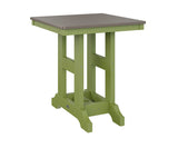 Berlin Gardens Garden Classic 28" Square Bar Table with Hammered Top