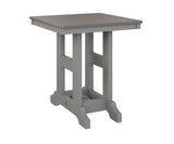 Berlin Gardens Garden Classic 28" Square Bar Table with Hammered Top