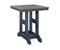 Berlin Gardens Garden Classic 28" Square Bar Table with Hammered Top