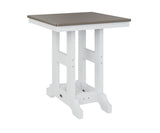 Berlin Gardens Garden Classic 28" Square Bar Table with Hammered Top