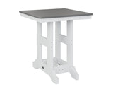 Berlin Gardens Garden Classic 28" Square Bar Table with Hammered Top