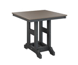 Berlin Gardens Garden Classic 33" Square Bar Table with Hammered Top