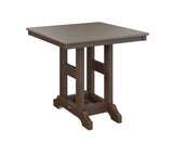 Berlin Gardens Garden Classic 33" Square Bar Table with Hammered Top