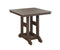 Berlin Gardens Garden Classic 33" Square Bar Table with Hammered Top