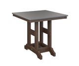 Berlin Gardens Garden Classic 33" Square Bar Table with Hammered Top