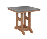 Berlin Gardens Garden Classic 33" Square Bar Table with Hammered Top