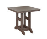 Berlin Gardens Garden Classic 33" Square Bar Table with Hammered Top