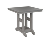 Berlin Gardens Garden Classic 33" Square Bar Table with Hammered Top