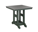 Berlin Gardens Garden Classic 33" Square Bar Table with Hammered Top