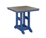 Berlin Gardens Garden Classic 33" Square Bar Table with Hammered Top