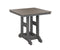 Berlin Gardens Garden Classic 33" Square Bar Table with Hammered Top