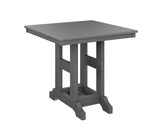 Berlin Gardens Garden Classic 33" Square Bar Table with Hammered Top