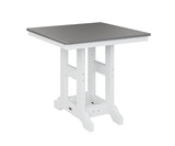 Berlin Gardens Garden Classic 33" Square Bar Table with Hammered Top