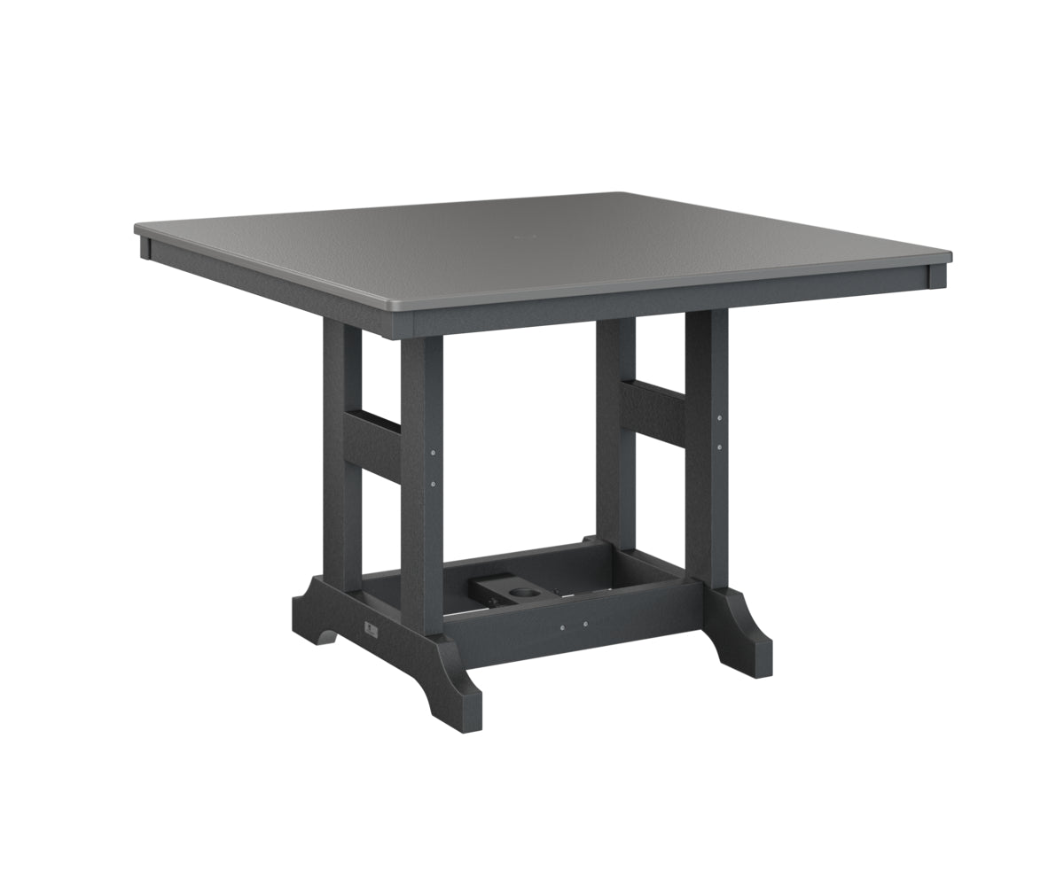 Berlin Gardens Garden Classic 44" Square Counter Table with Hammered Top
