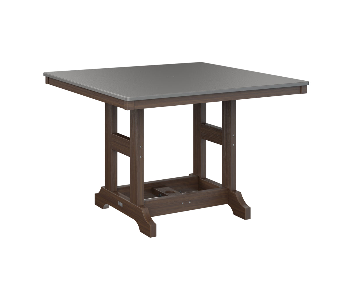 Berlin Gardens Garden Classic 44" Square Dining Table with Hammered Top