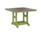 Berlin Gardens Garden Classic 44" Square Counter Table with Hammered Top