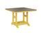 Berlin Gardens Garden Classic 44" Square Dining Table with Hammered Top