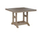 Berlin Gardens Garden Classic 44" Square Dining Table with Hammered Top