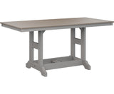 Berlin Gardens Garden Classic 33" x 66" Rectangular Bar Table with Hammered Top