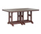 Berlin Gardens Garden Classic 44" x 72" Rectangular Bar Table with Hammered Top