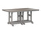 Berlin Gardens Garden Classic 44" x 72" Rectangular Bar Table with Hammered Top