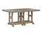 Berlin Gardens Garden Classic 44" x 72" Rectangular Bar Table with Hammered Top