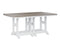 Berlin Gardens Garden Classic 44" x 72" Rectangular Bar Table with Hammered Top