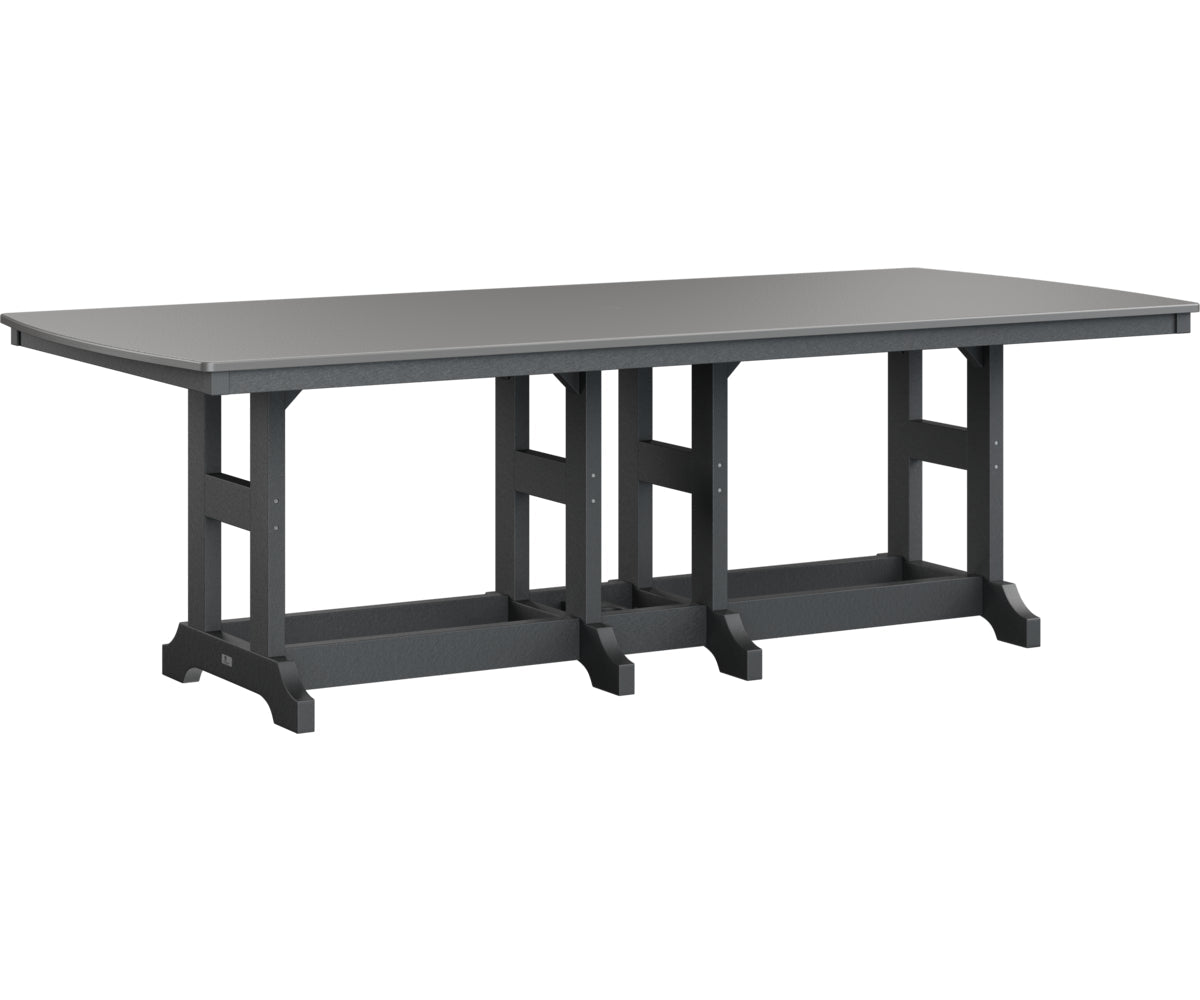 Berlin Gardens Garden Classic Bar Height 44" x 96" Rectangular Table with Hammered Top