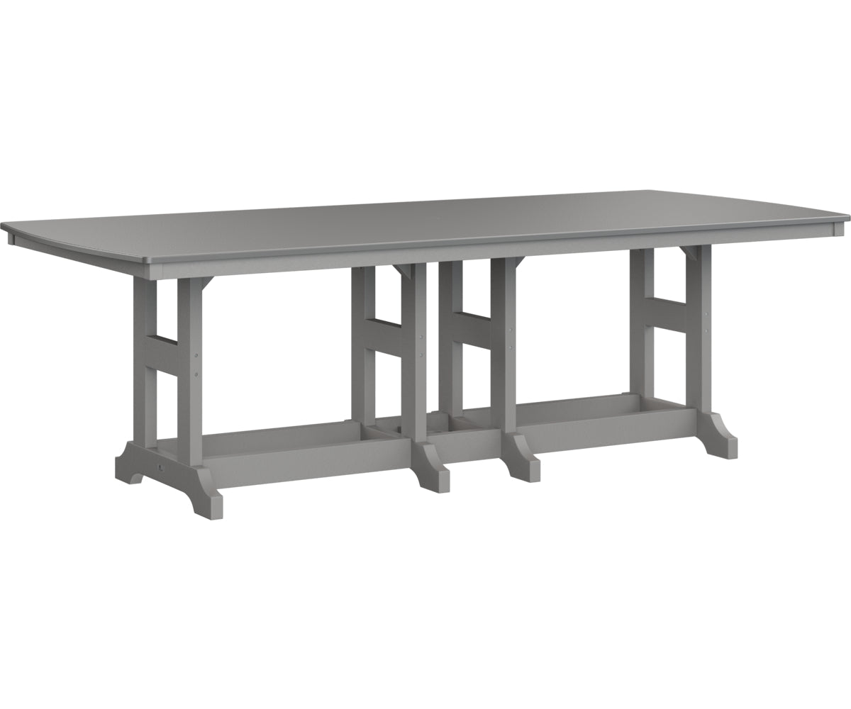 Berlin Gardens Garden Classic Bar Height 44" x 96" Rectangular Table with Hammered Top