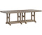 Berlin Gardens Garden Classic Bar Height 44" x 96" Rectangular Table with Hammered Top
