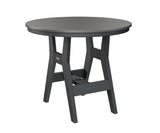 Berlin Gardens Harbor Bar Tables 38" Round Bar Table with Hammered Top