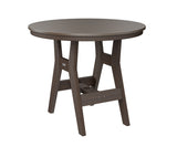Berlin Gardens Harbor Bar Tables 38" Round Bar Table with Hammered Top