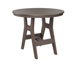Berlin Gardens Harbor Bar Tables 38" Round Bar Table with Hammered Top