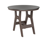 Berlin Gardens Harbor Bar Tables 38" Round Bar Table with Hammered Top