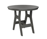 Berlin Gardens Harbor Bar Tables 38" Round Bar Table with Hammered Top