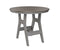 Berlin Gardens Harbor Bar Tables 38" Round Bar Table with Hammered Top