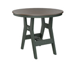 Berlin Gardens Harbor Bar Tables 38" Round Bar Table with Hammered Top