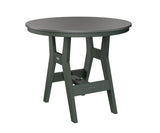 Berlin Gardens Harbor Bar Tables 38" Round Bar Table with Hammered Top