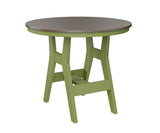 Berlin Gardens Harbor Bar Tables 38" Round Bar Table with Hammered Top