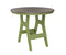 Berlin Gardens Harbor Bar Tables 38" Round Bar Table with Hammered Top
