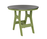 Berlin Gardens Harbor Bar Tables 38" Round Bar Table with Hammered Top