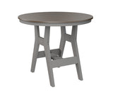 Berlin Gardens Harbor Bar Tables 38" Round Bar Table with Hammered Top