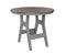 Berlin Gardens Harbor Bar Tables 38" Round Bar Table with Hammered Top