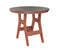 Berlin Gardens Harbor Bar Tables 38" Round Bar Table with Hammered Top