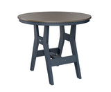 Berlin Gardens Harbor Bar Tables 38" Round Bar Table with Hammered Top