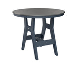 Berlin Gardens Harbor Bar Tables 38" Round Bar Table with Hammered Top