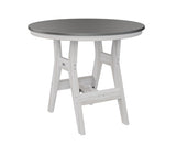 Berlin Gardens Harbor Bar Tables 38" Round Bar Table with Hammered Top
