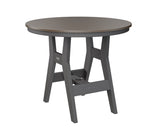 Berlin Gardens Harbor Bar Tables 38" Round Bar Table with Hammered Top